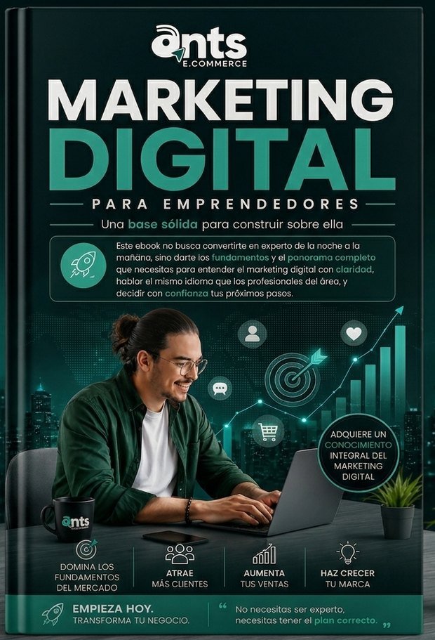 Portada del ebook Marketing Digital para Emprendedores